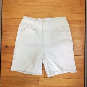 Belle by Kim Gravel Triplelux Bermuda Shorts